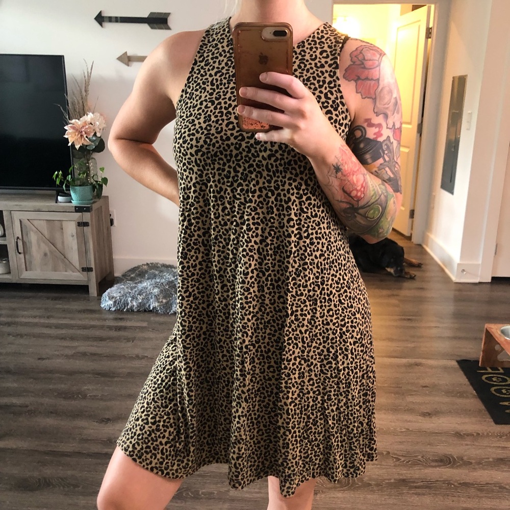 Cheetah Old Navy dress